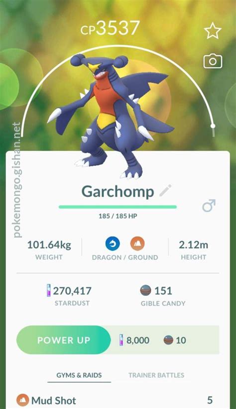 Garchomp (Pokémon GO) .